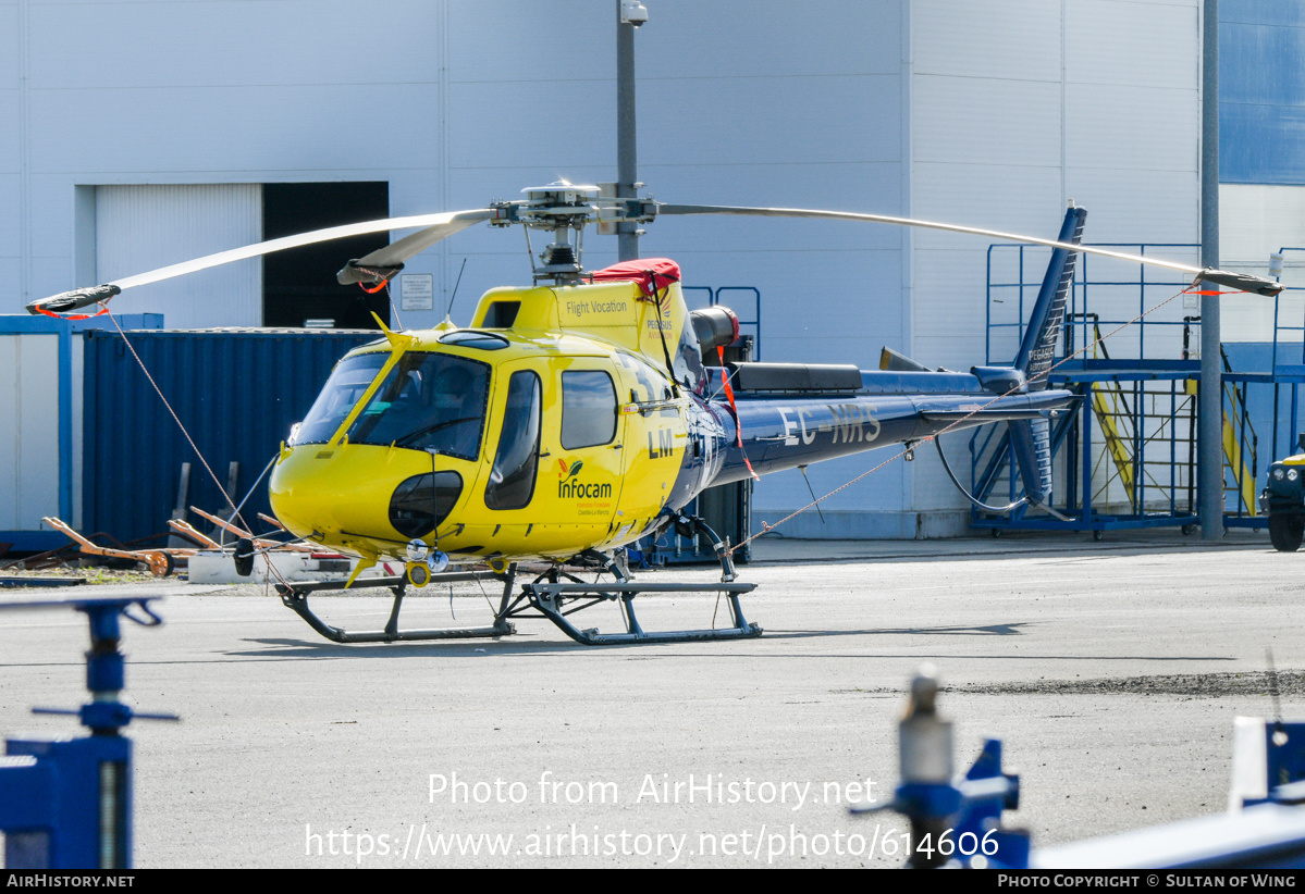 Aircraft Photo of EC-NRS | Aerospatiale AS-350B-3 Ecureuil | Pegasus Aviación | AirHistory.net #614606