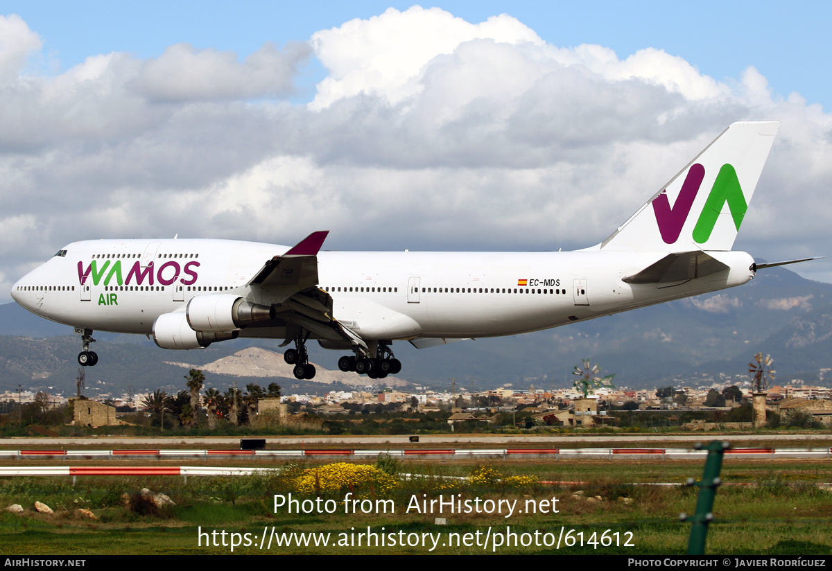 Aircraft Photo of EC-MDS | Boeing 747-419 | Wamos Air | AirHistory.net #614612