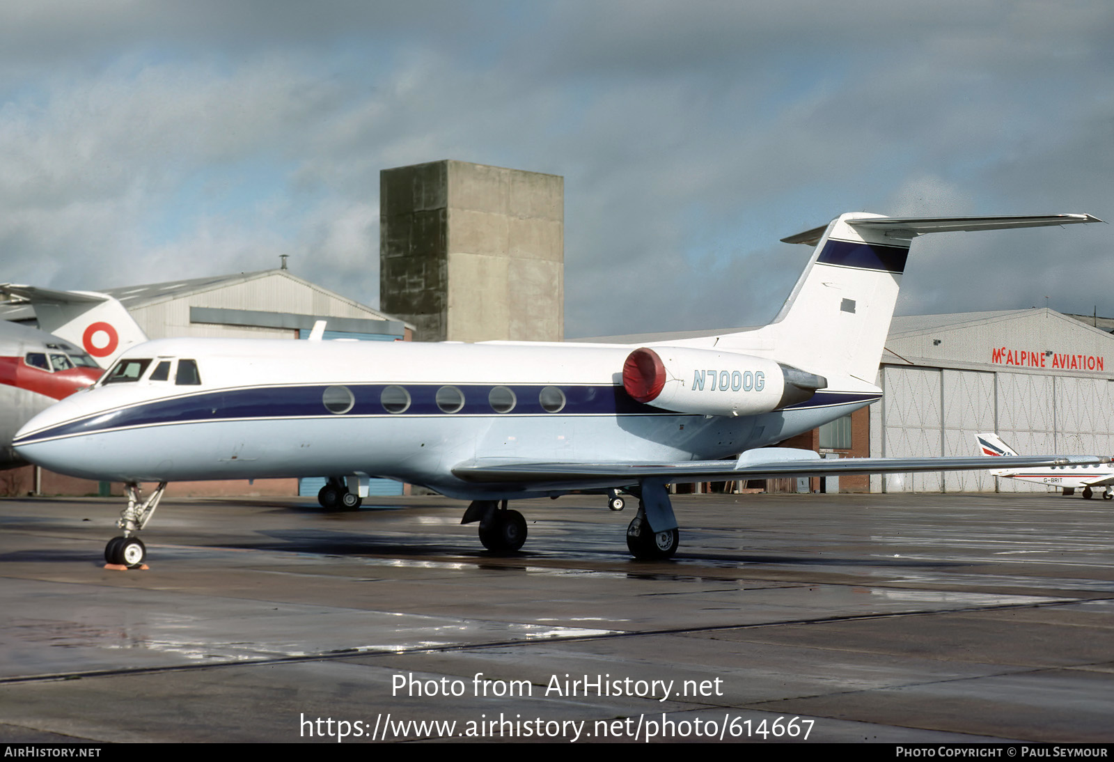 Aircraft Photo of N7000G | Grumman American G-1159 Gulfstream II | AirHistory.net #614667