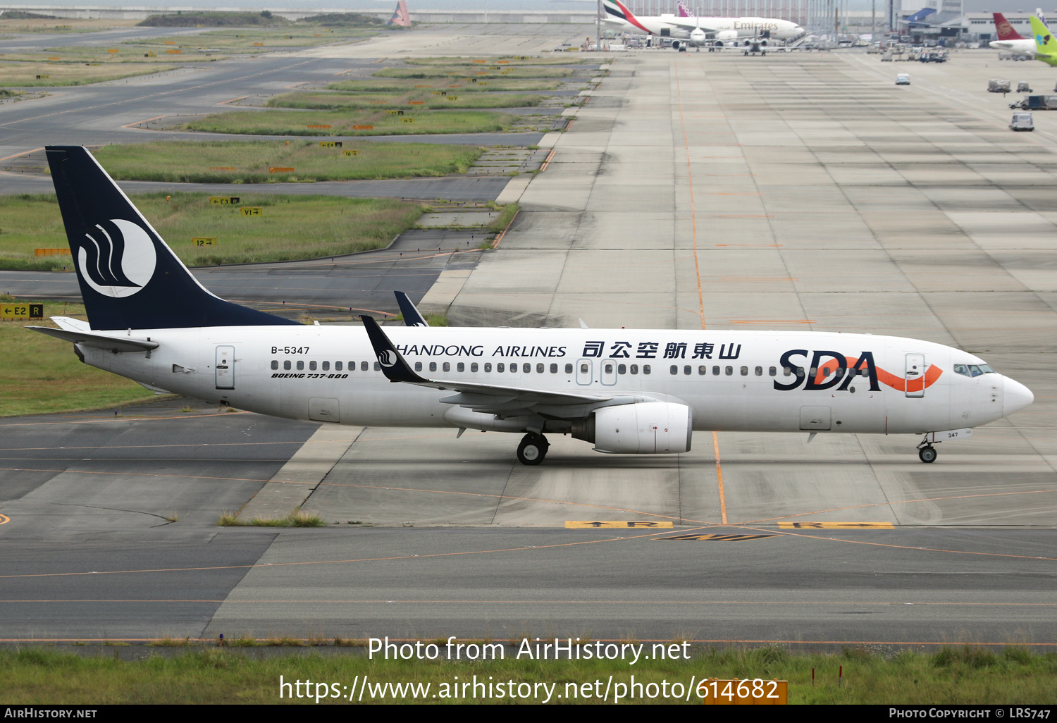 Aircraft Photo Of B-5347 | Boeing 737-85N | Shandong Airlines - SDA ...