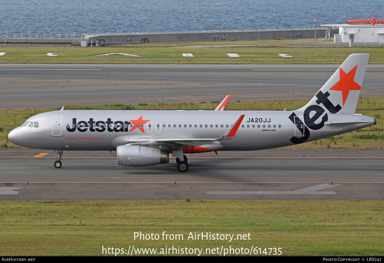 Aircraft Photo of JA20JJ | Airbus A320-232 | Jetstar Airways | AirHistory.net #614735