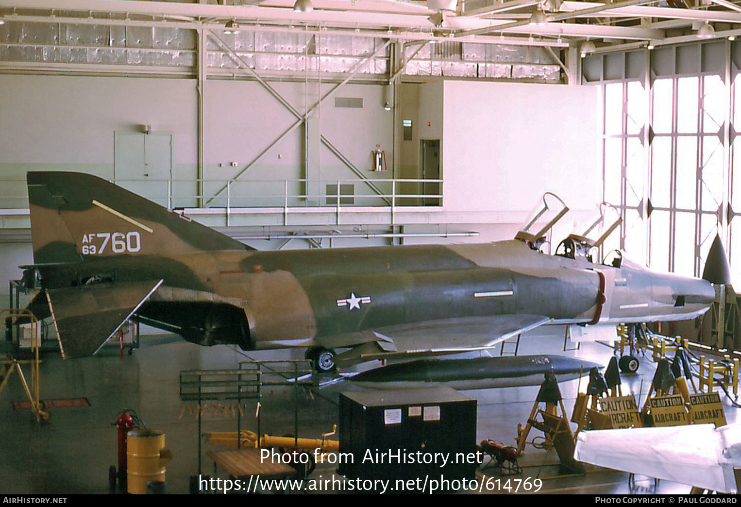 Aircraft Photo of 63-7760 / 63-760 | McDonnell GRF-4C Phantom II | USA - Air Force | AirHistory.net #614769