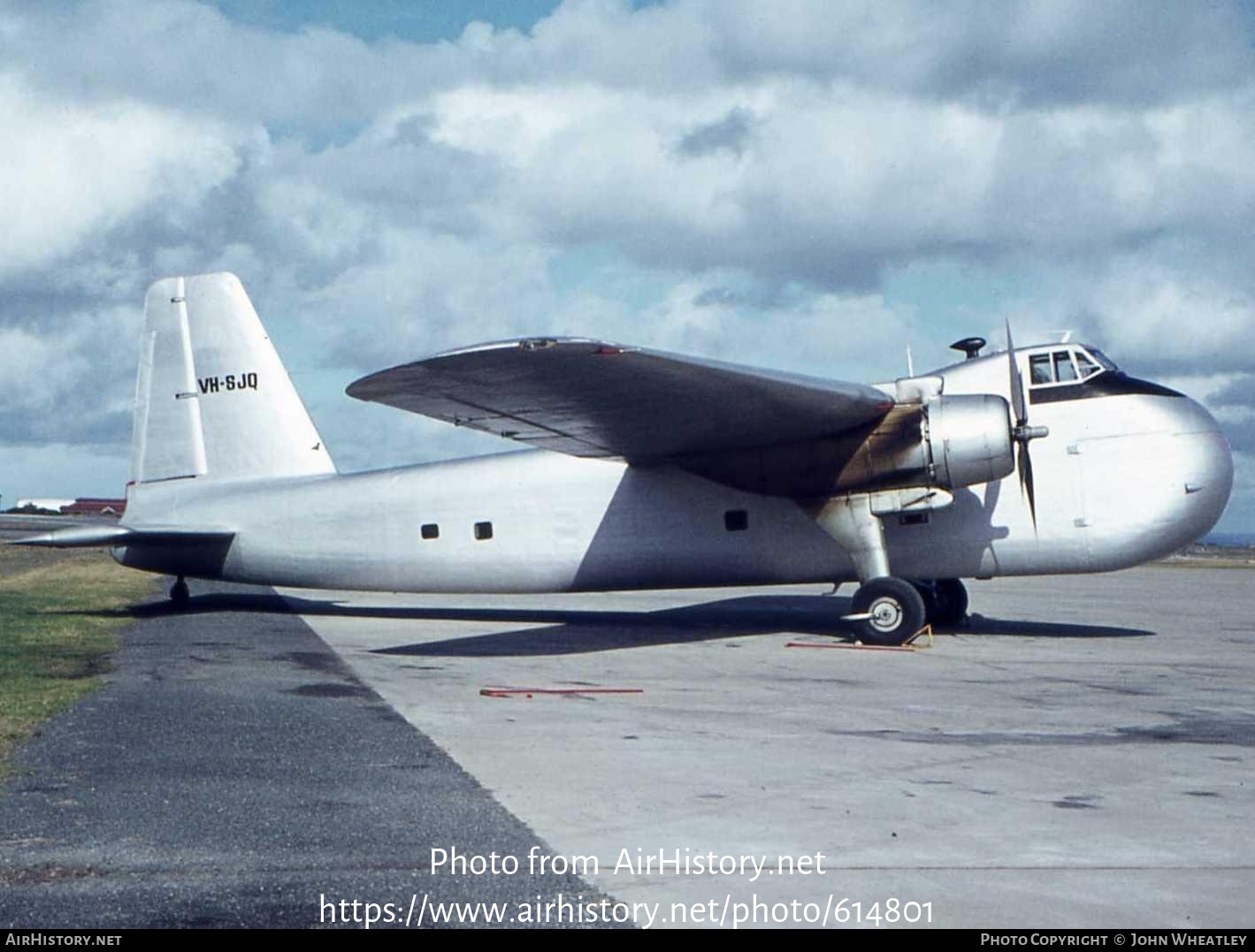 Aircraft Photo of VH-SJQ | Bristol 170 Freighter Mk21E | AirHistory.net #614801