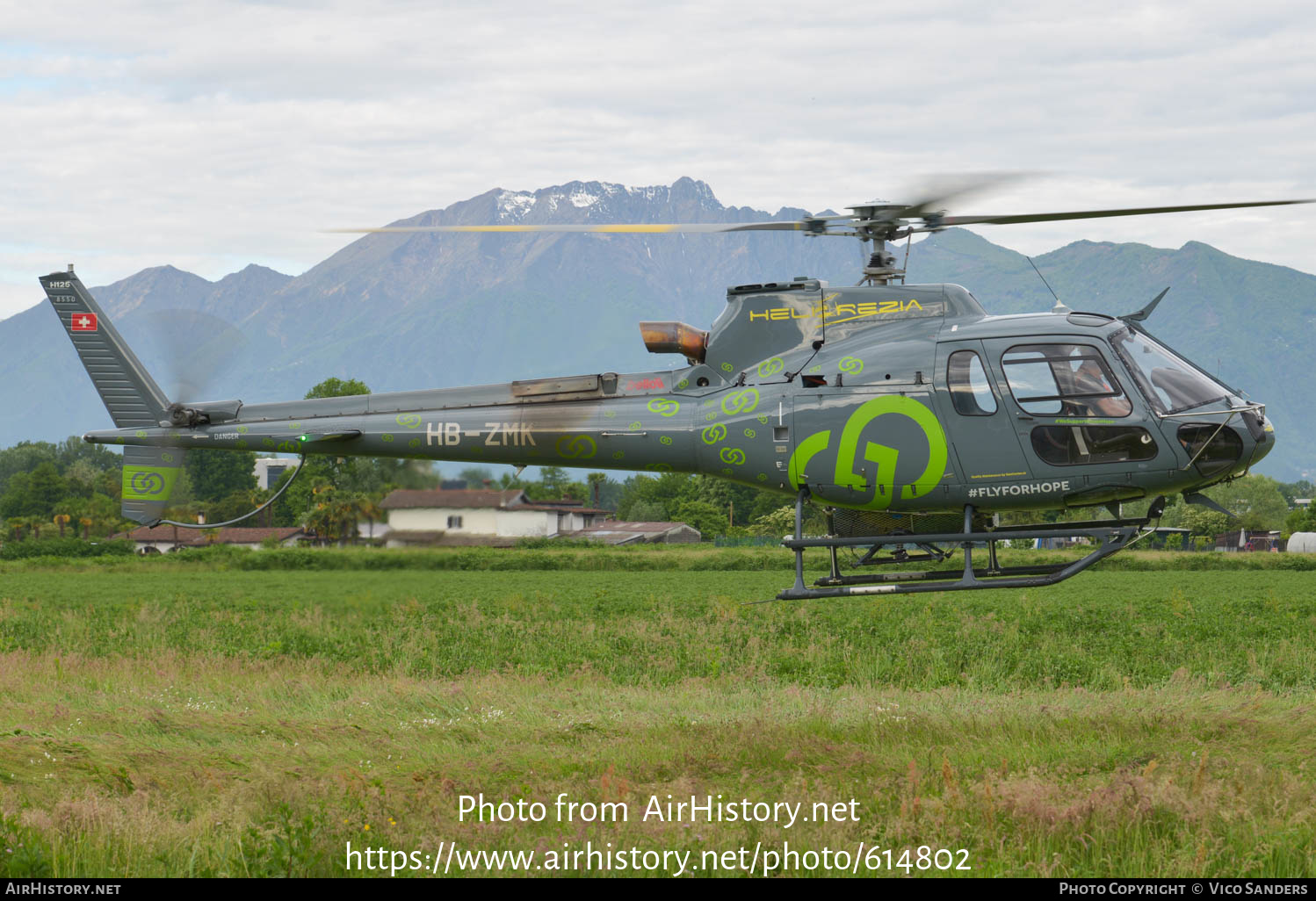 Aircraft Photo of HB-ZMK | Airbus Helicopters H-125 | Heli Rezia | AirHistory.net #614802