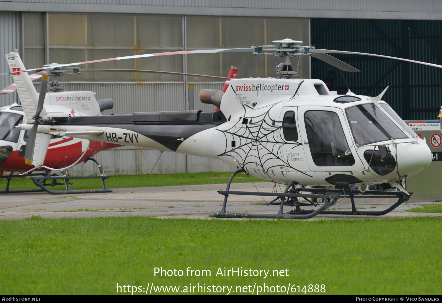 Aircraft Photo of HB-ZVY | Airbus Helicopters H-125 | Eliticino Tarmac | AirHistory.net #614888