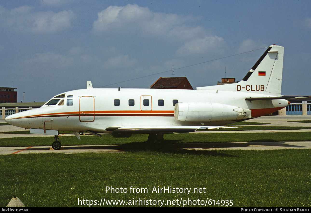 Aircraft Photo of D-CLUB | North American Rockwell NA-380 Sabreliner 75A | AirHistory.net #614935