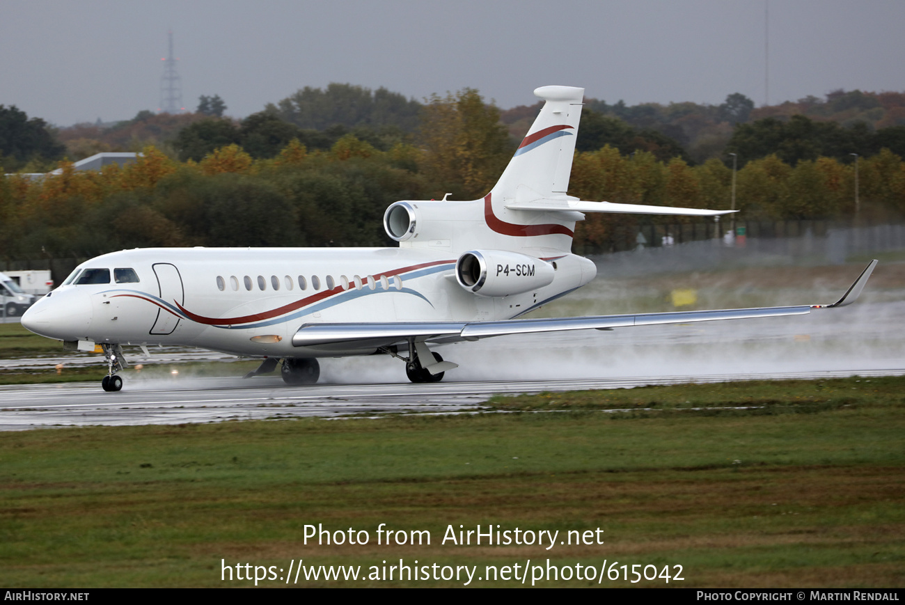 Aircraft Photo of P4-SCM | Dassault Falcon 7X | AirHistory.net #615042