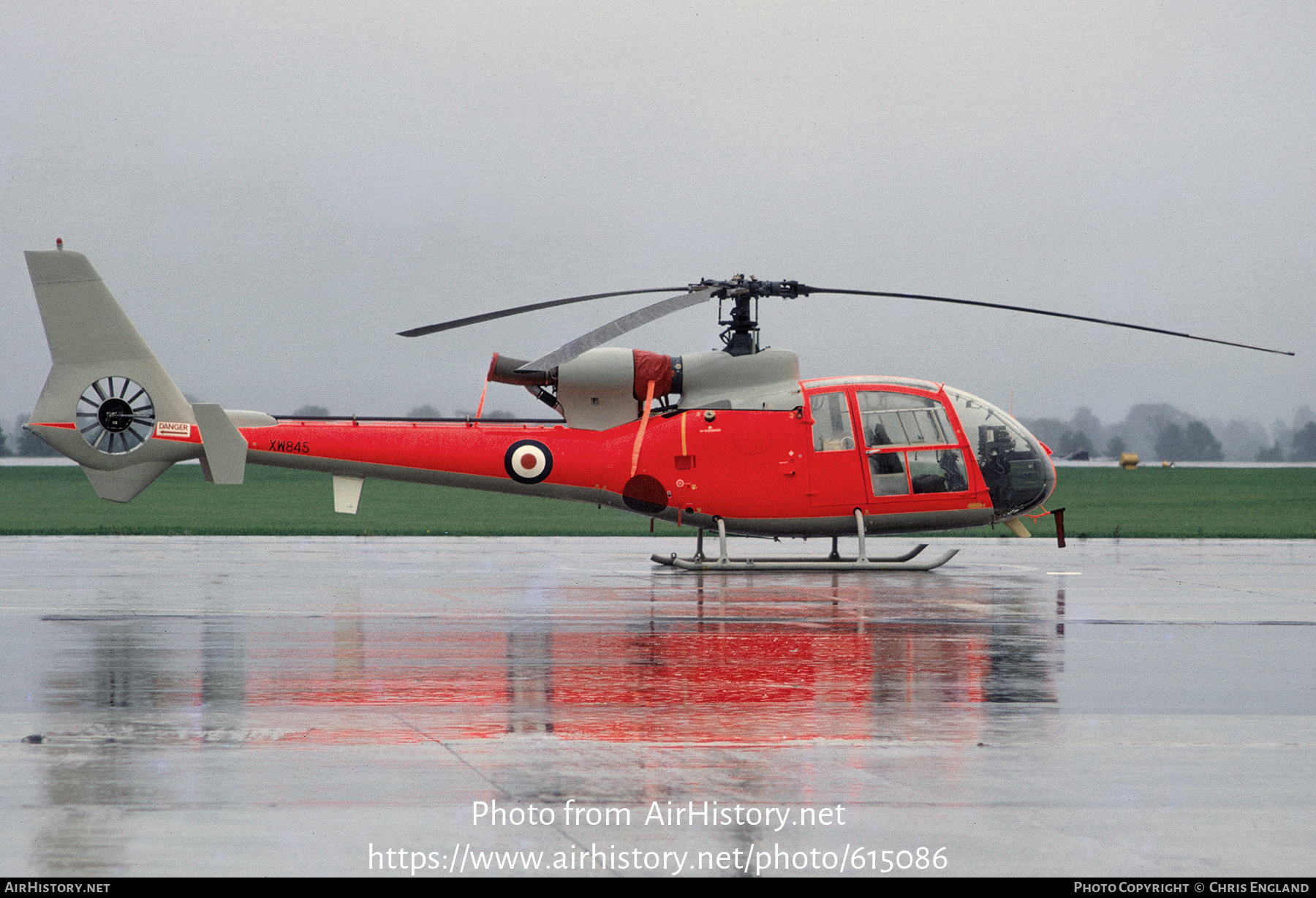 Aircraft Photo of XW845 | Aerospatiale SA-341C Gazelle HT2 | UK - Navy | AirHistory.net #615086