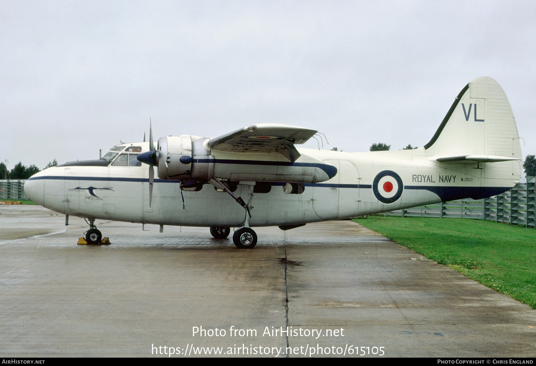 Aircraft Photo of WJ350 | Percival P.57 Sea Prince C.2 | UK - Navy | AirHistory.net #615105