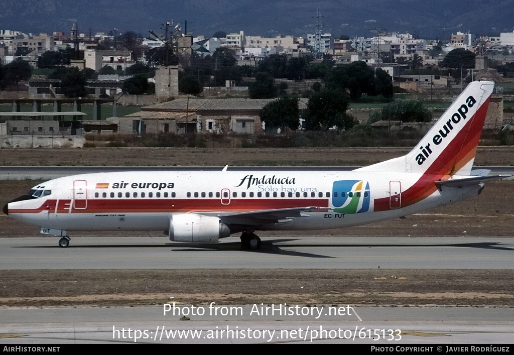 Aircraft Photo of EC-FUT | Boeing 737-3Q8 | Air Europa | AirHistory.net #615133