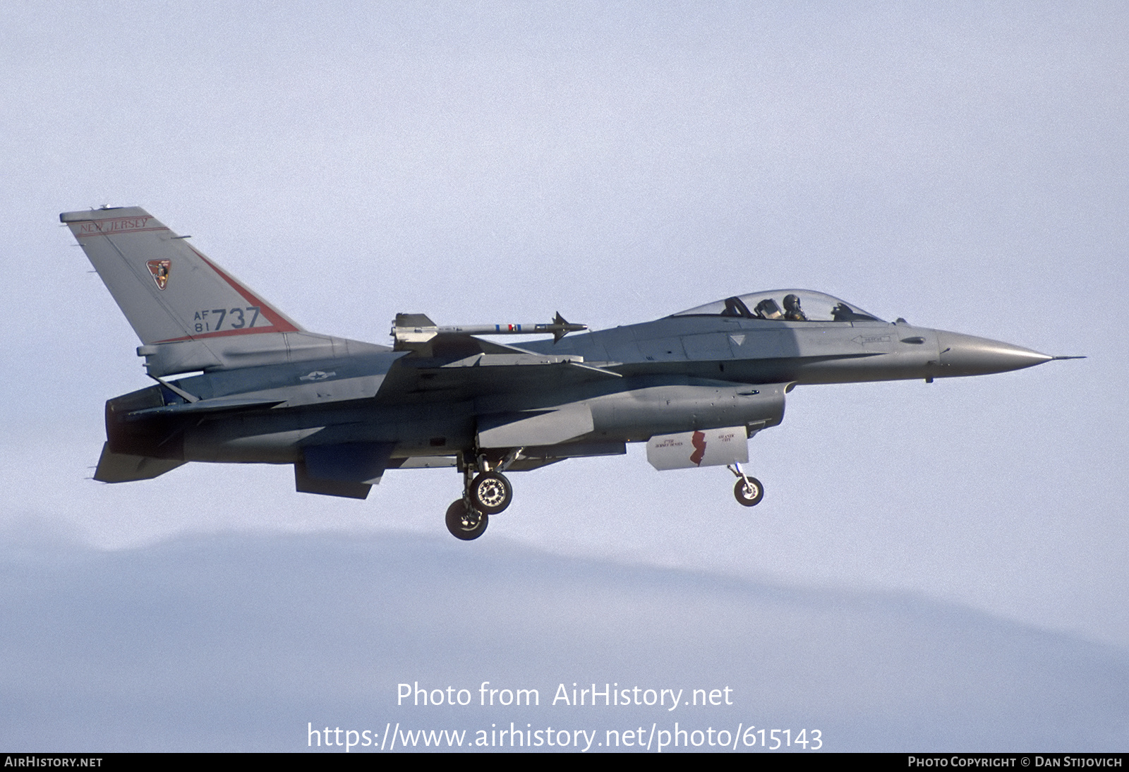 Aircraft Photo of 81-0737 / AF81-737 | General Dynamics F-16A/ADF Fighting Falcon | USA - Air Force | AirHistory.net #615143