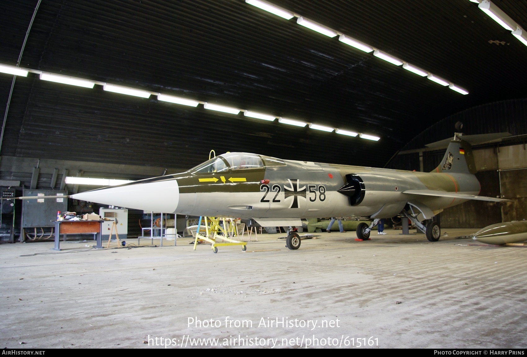 Aircraft Photo of 2258 | Lockheed F-104G Starfighter | Germany - Air Force | AirHistory.net #615161