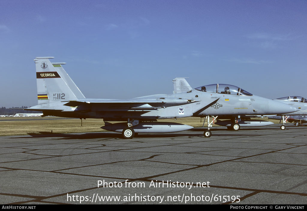 Aircraft Photo of 73-0112 | McDonnell Douglas F-15B Eagle | USA - Air Force | AirHistory.net #615195