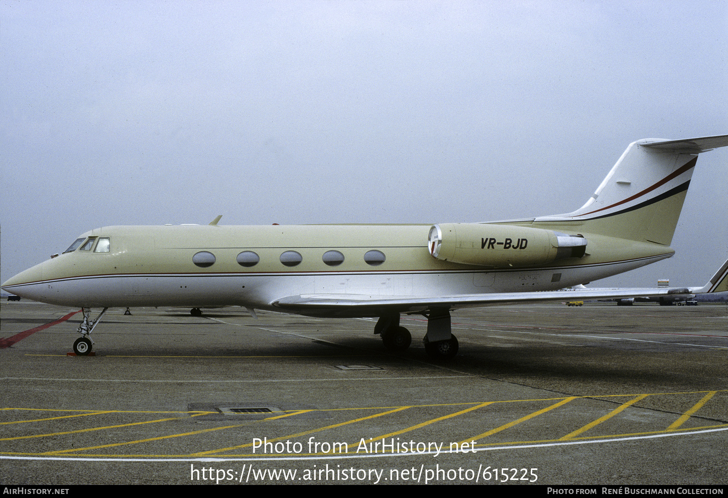 Aircraft Photo of VR-BJD | Gulfstream American G-1159B Gulfstream II-B | AirHistory.net #615225