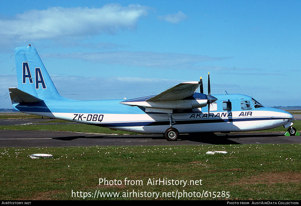 Aircraft Photo of ZK-DBQ | Aero Commander 680FL Grand Commander | Akarana Air | AirHistory.net #615285