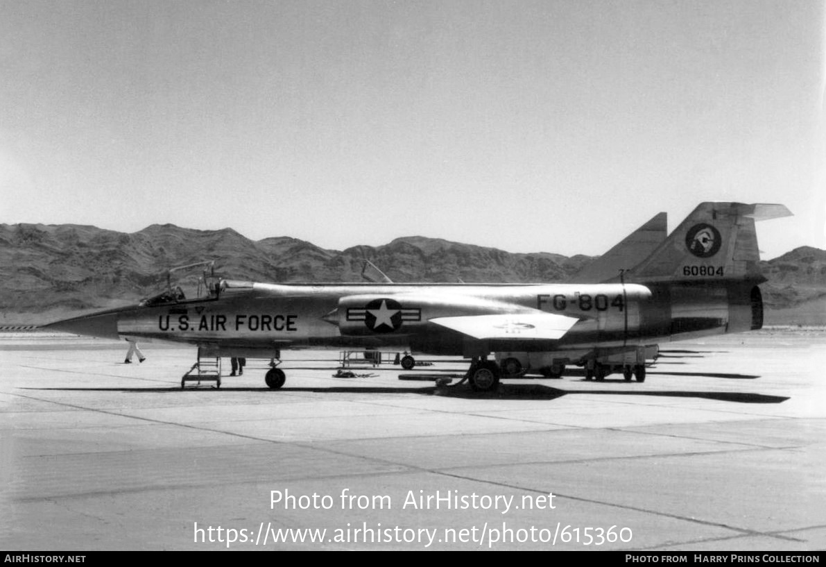 Aircraft Photo of 56-804 / FG-804 | Lockheed F-104A Starfighter | USA - Air Force | AirHistory.net #615360