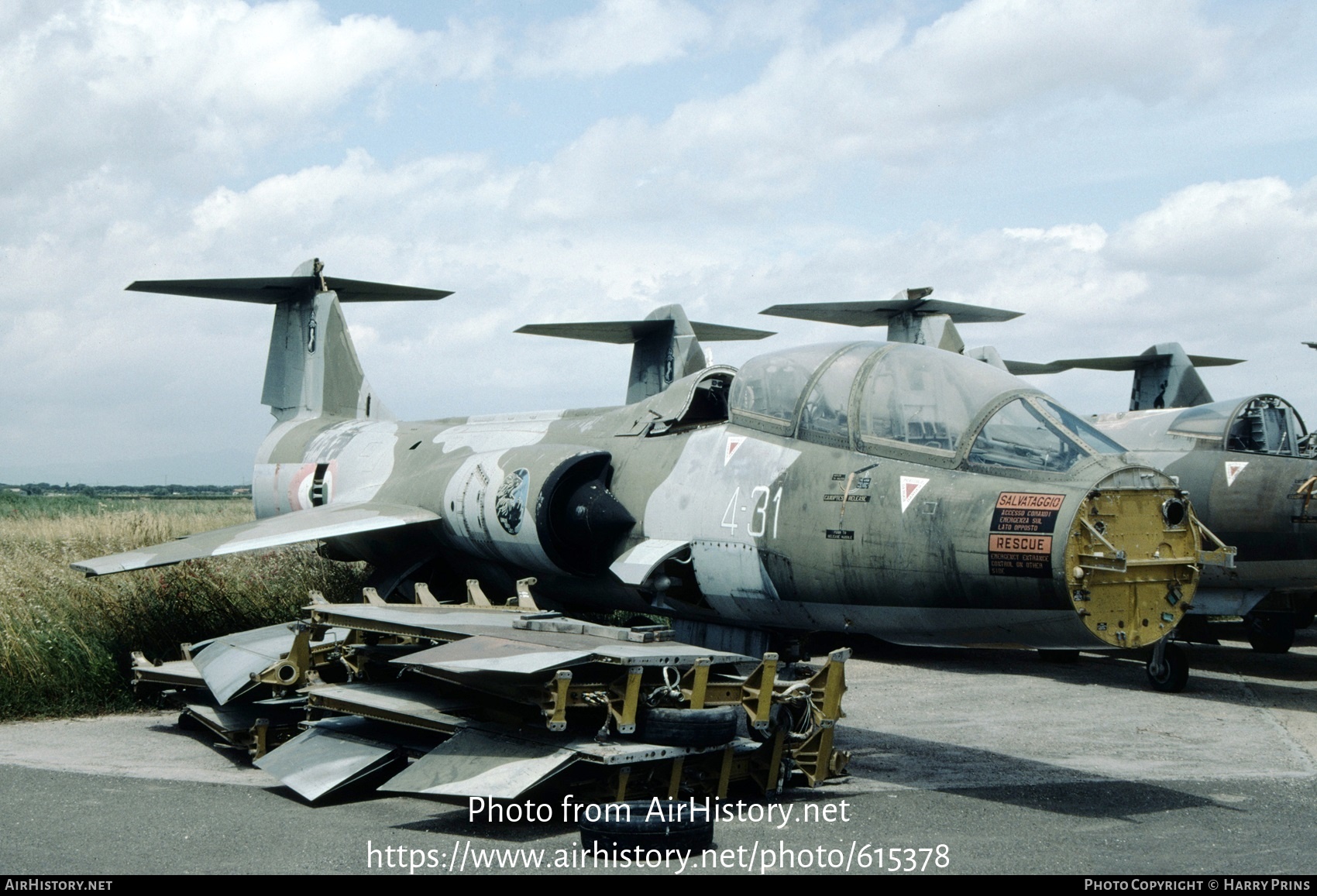 Aircraft Photo of MM54235 | Lockheed TF-104G Starfighter | Italy - Air Force | AirHistory.net #615378