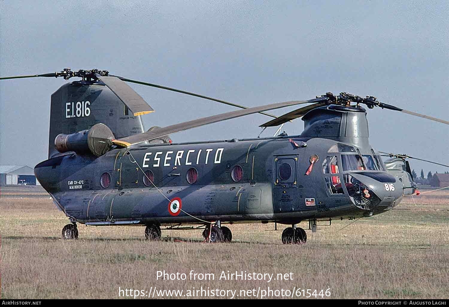 Aircraft Photo of MM80838 | Boeing Vertol CH-47C Chinook | Italy - Army | AirHistory.net #615446