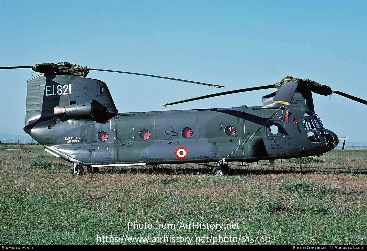 Aircraft Photo of MM80843 | Boeing Vertol CH-47C Chinook | Italy - Army | AirHistory.net #615460