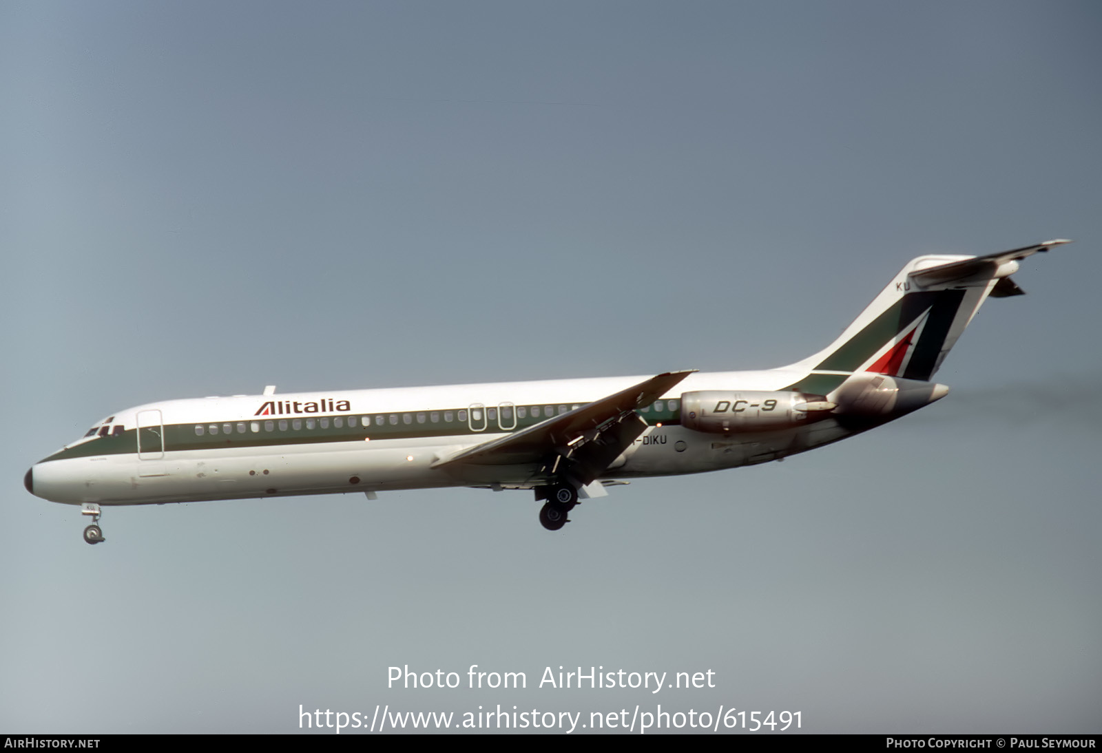 Aircraft Photo of I-DIKU | McDonnell Douglas DC-9-32 | Alitalia | AirHistory.net #615491