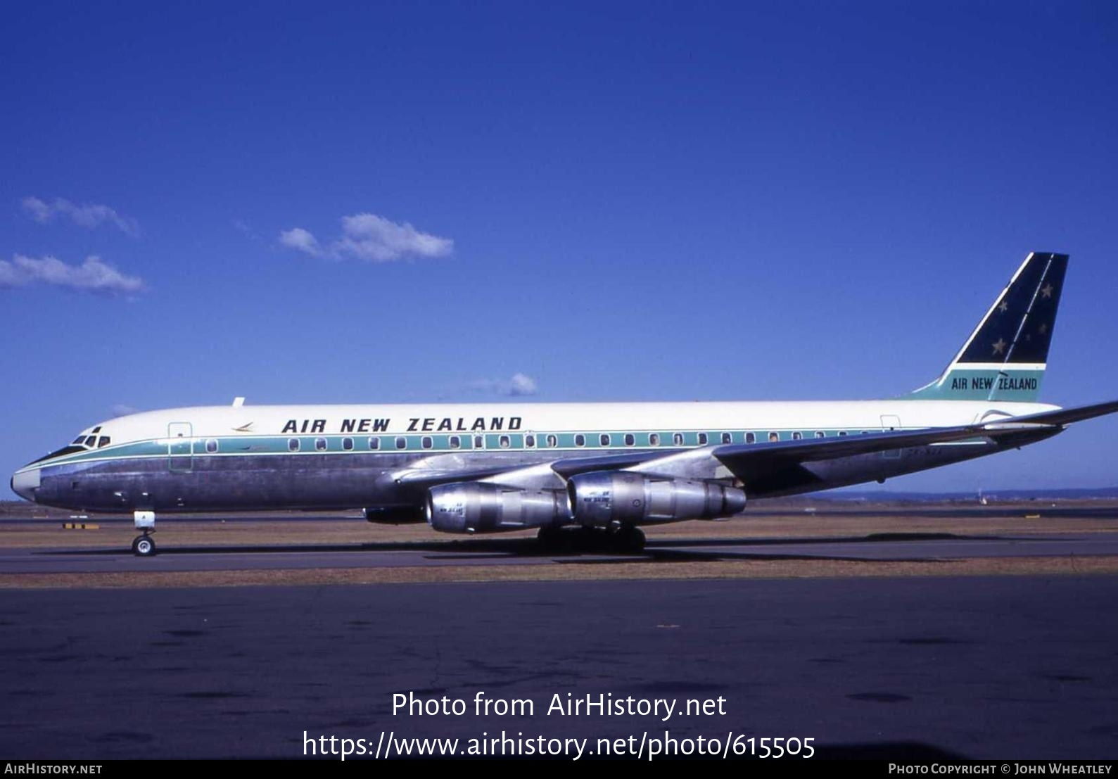 Aircraft Photo of ZK-NZA | Douglas DC-8-52 | Air New Zealand | AirHistory.net #615505