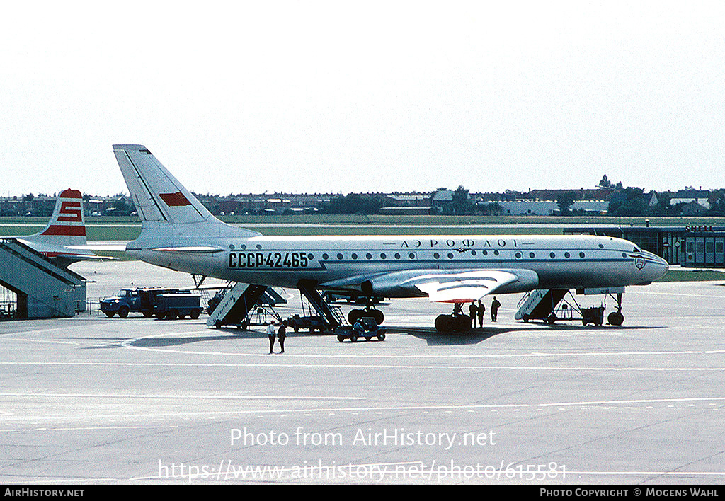 Aircraft Photo of CCCP-42465 | Tupolev Tu-104B | Aeroflot | AirHistory.net #615581