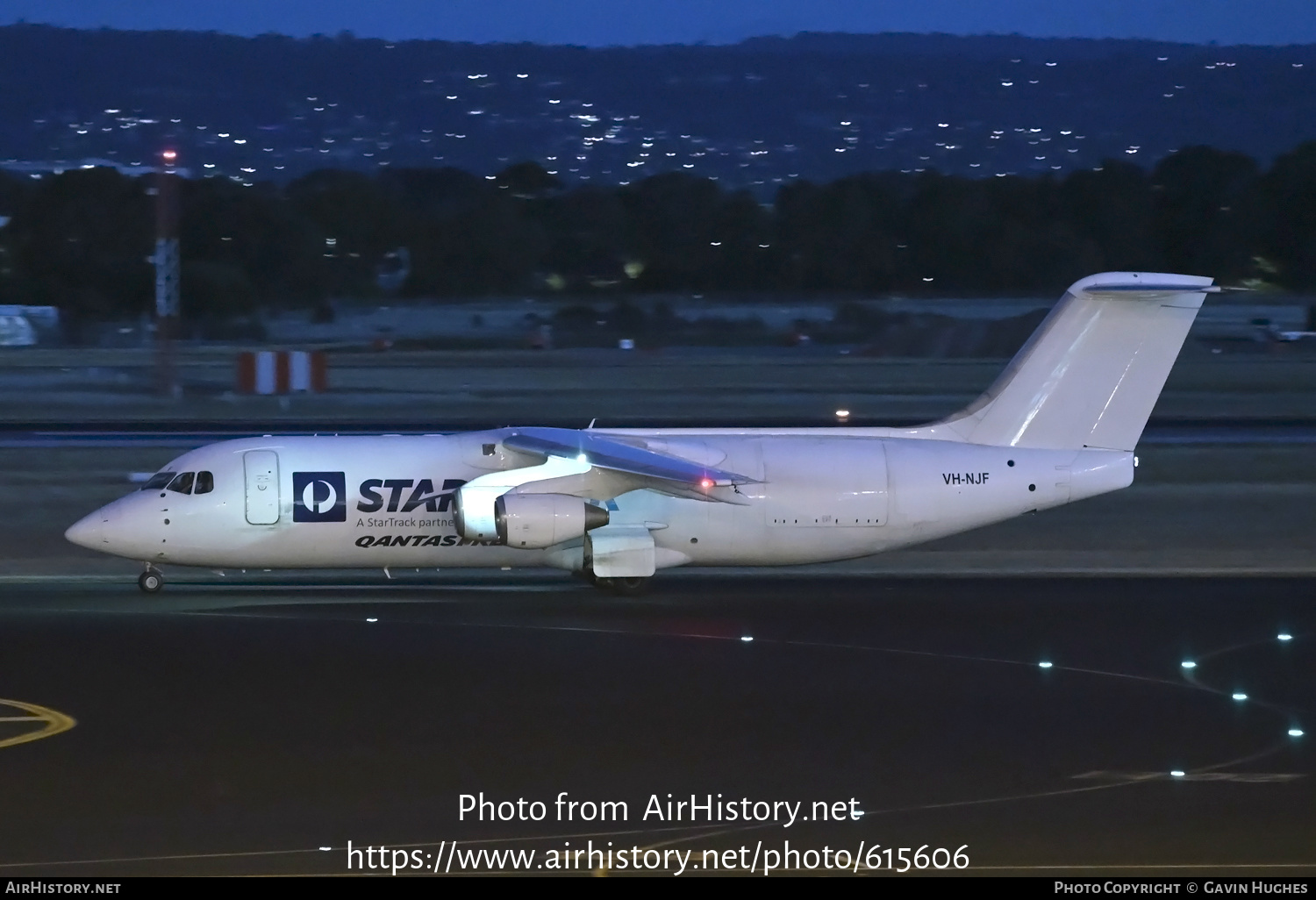 Aircraft Photo of VH-NJF | British Aerospace BAe-146-300QT Quiet Trader | StarTrack | AirHistory.net #615606