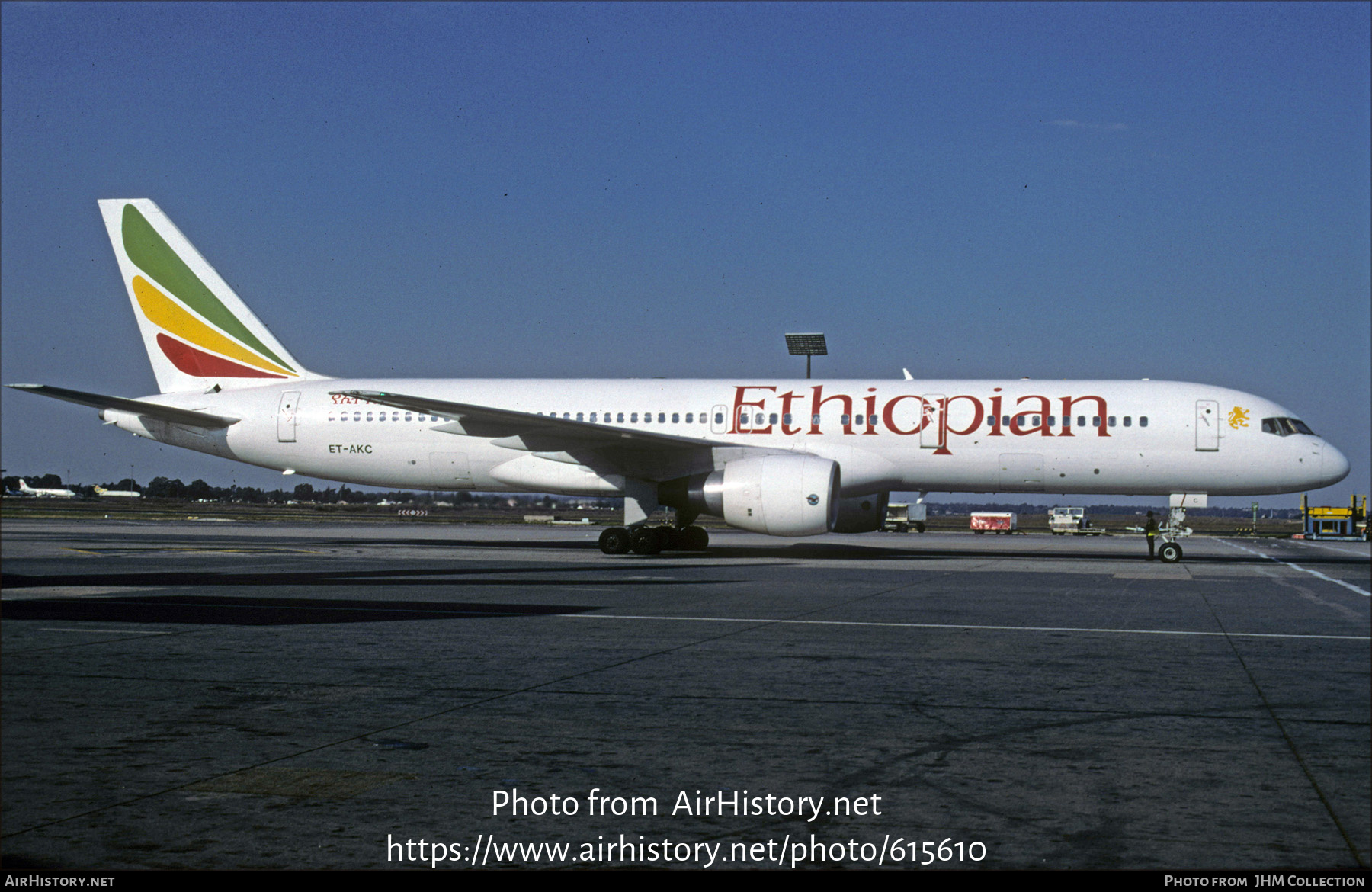 Aircraft Photo of ET-AKC | Boeing 757-260 | Ethiopian Airlines | AirHistory.net #615610