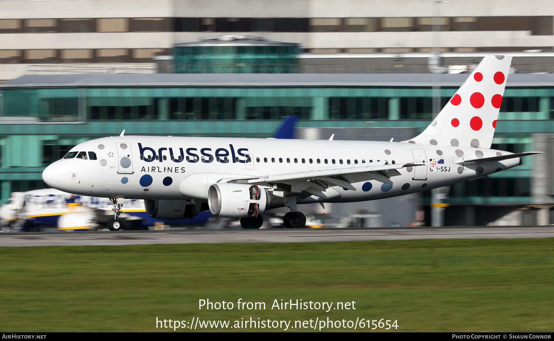 Aircraft Photo of OO-SSJ | Airbus A319-111 | Brussels Airlines | AirHistory.net #615654