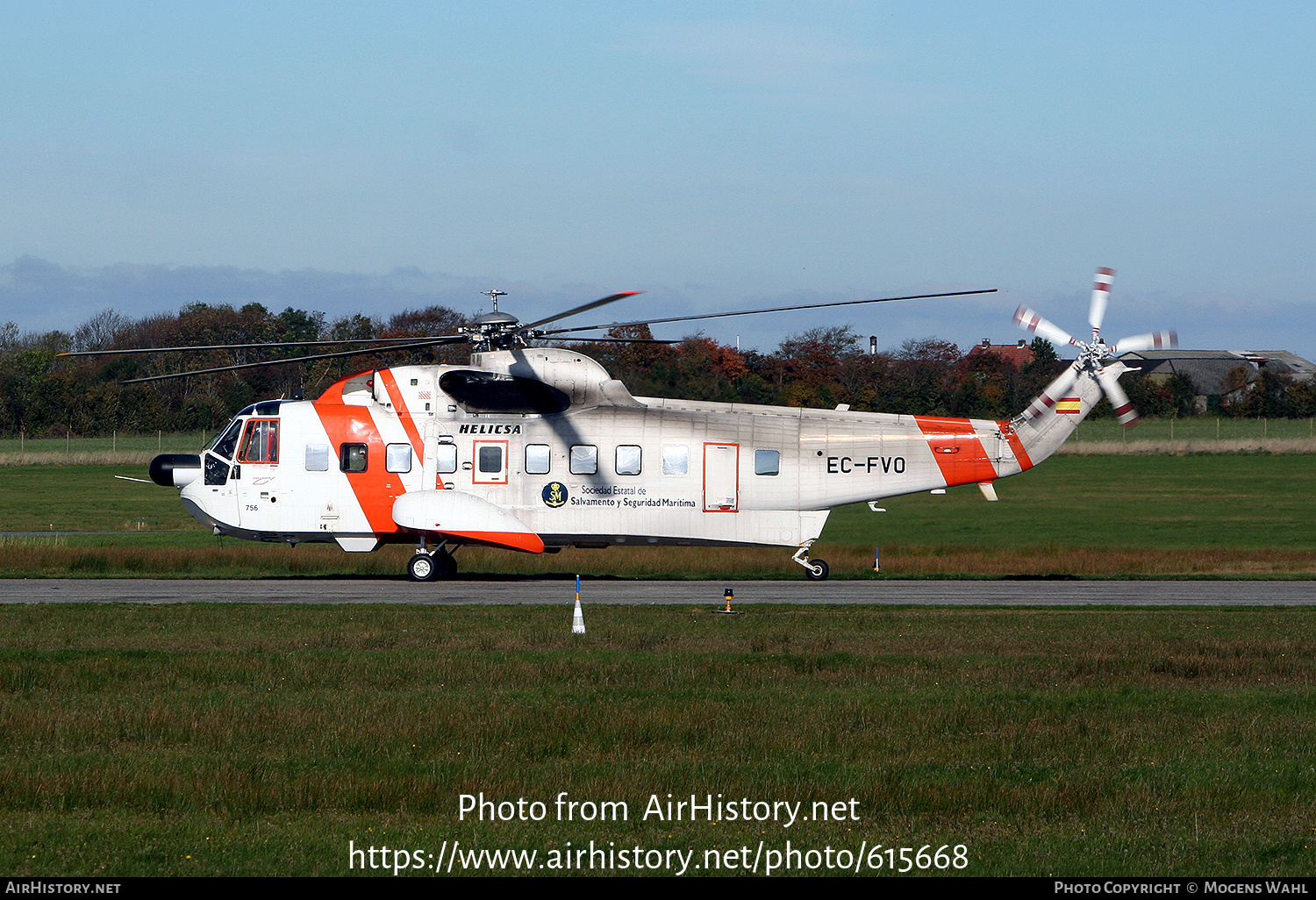 Aircraft Photo of EC-FVO | Sikorsky S-61N MkII | Salvamento Marítimo | AirHistory.net #615668