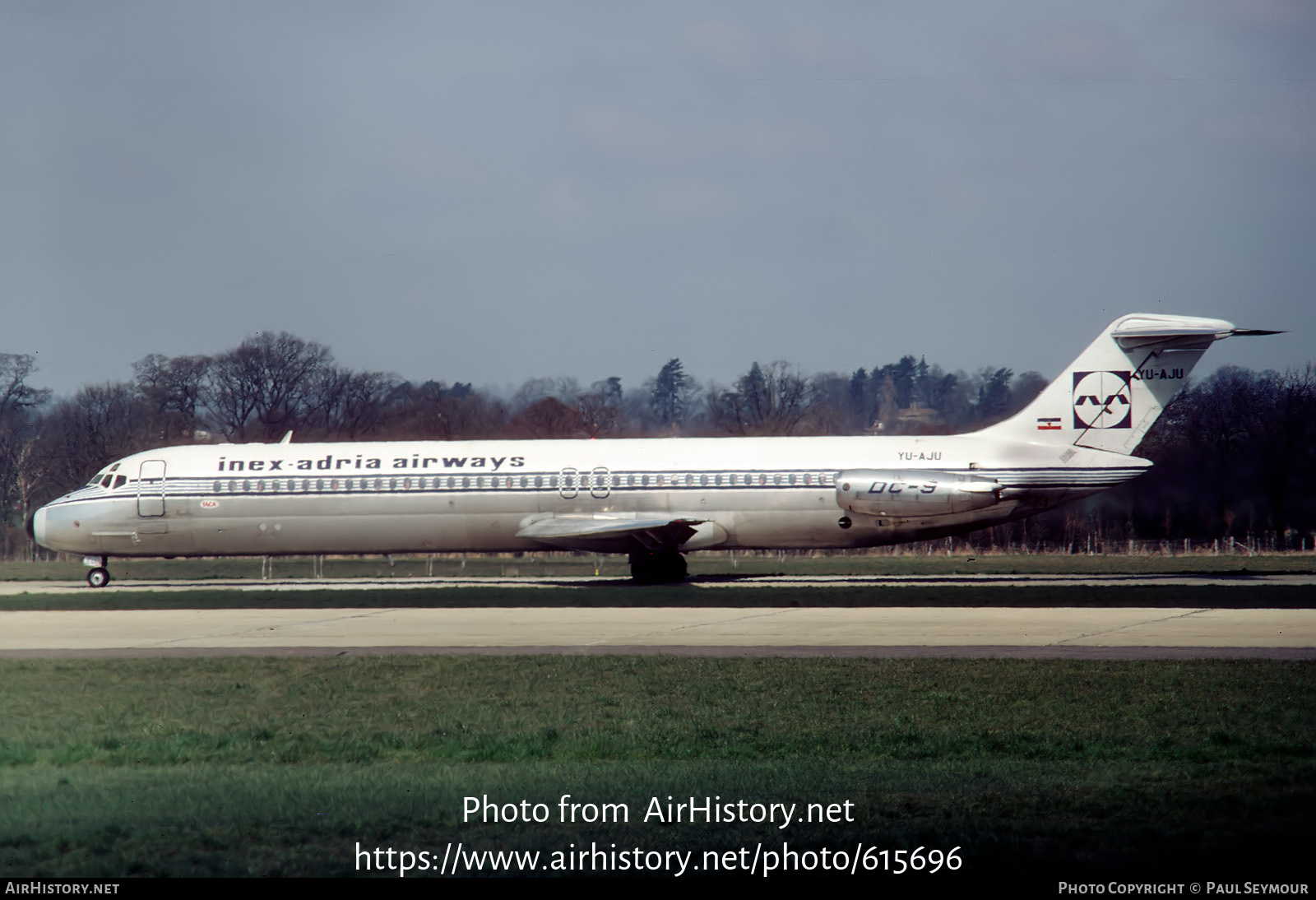 Aircraft Photo of YU-AJU | McDonnell Douglas DC-9-51 | Inex-Adria Airways | AirHistory.net #615696