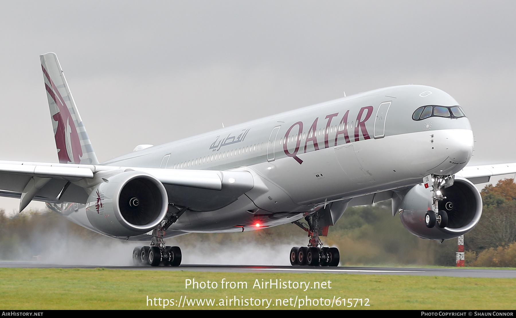 Aircraft Photo of A7-AOB | Airbus A350-1041 | Qatar Airways | AirHistory.net #615712