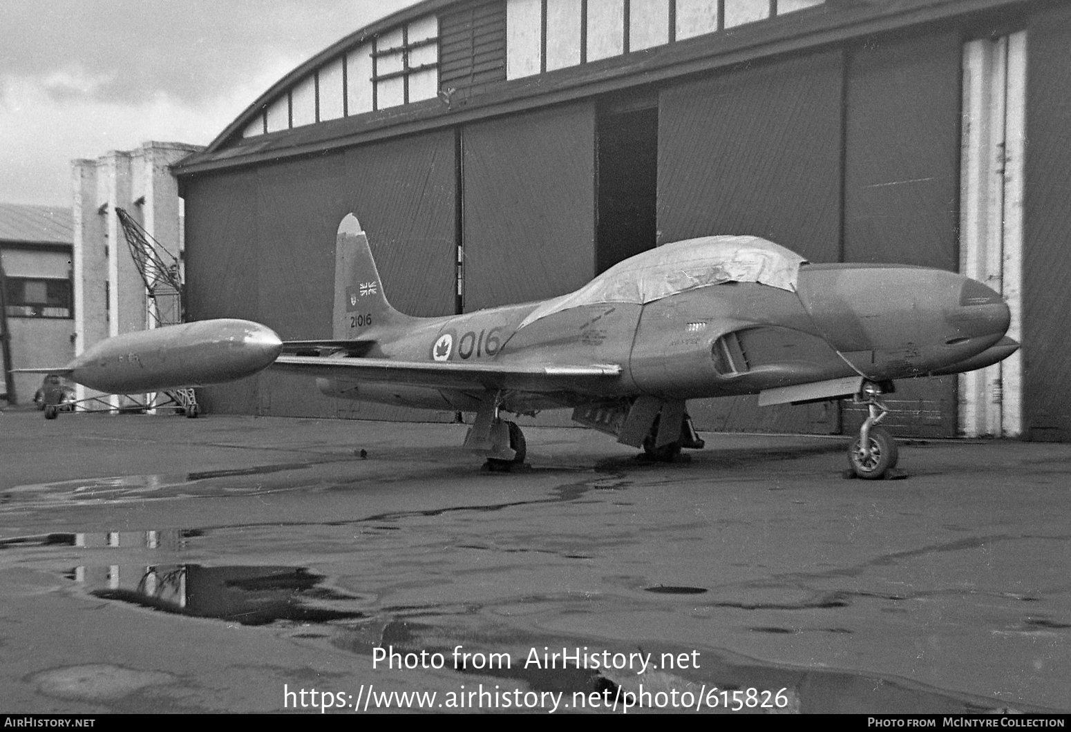 Aircraft Photo of 21016 | Canadair T-33AN Silver Star 3 | Canada - Air Force | AirHistory.net #615826