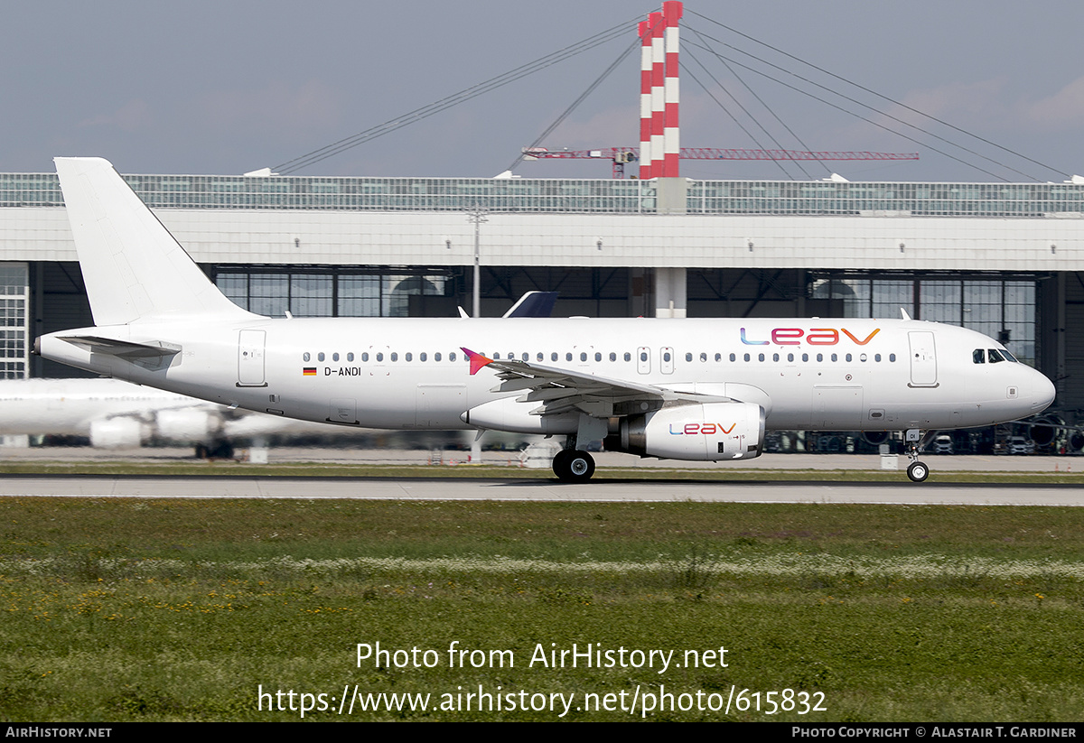 Aircraft Photo of D-ANDI | Airbus A320-232 | Leav Aviation | AirHistory.net #615832