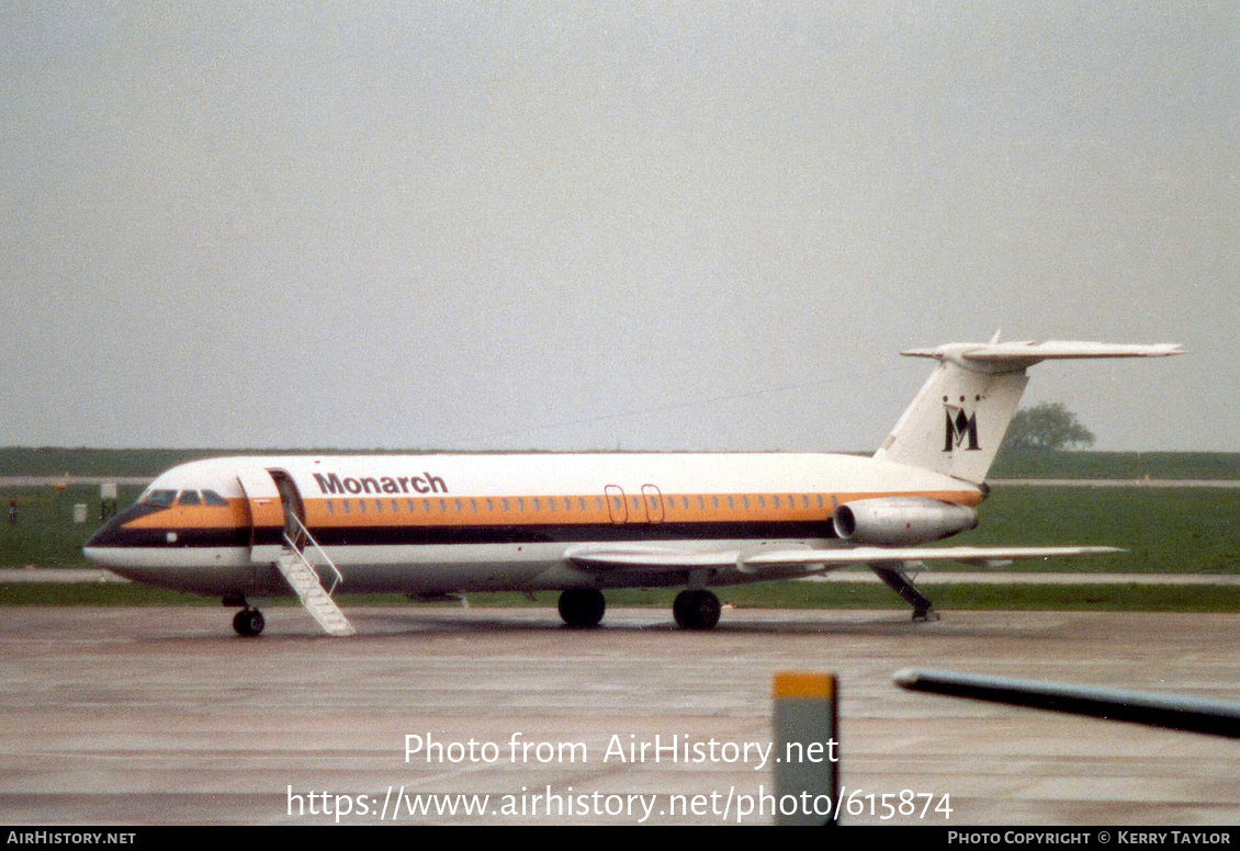 Aircraft Photo of G-AWWZ | BAC 111-509EW One-Eleven | Monarch Airlines | AirHistory.net #615874