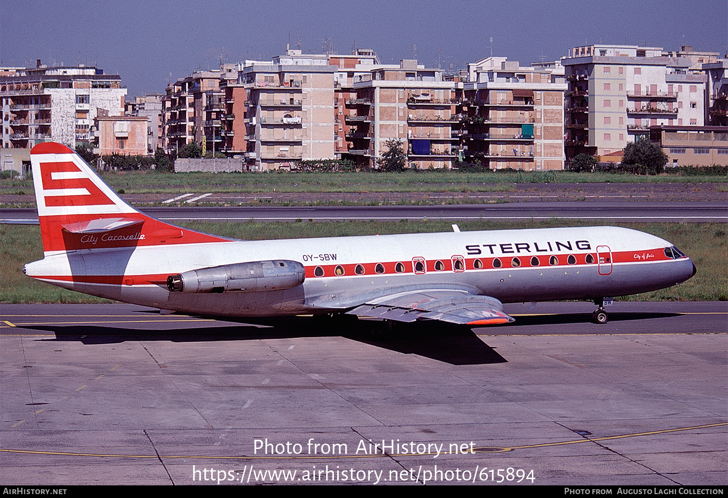 Aircraft Photo of OY-SBW | Sud SE-210 Caravelle VI-R | Sterling Airways | AirHistory.net #615894