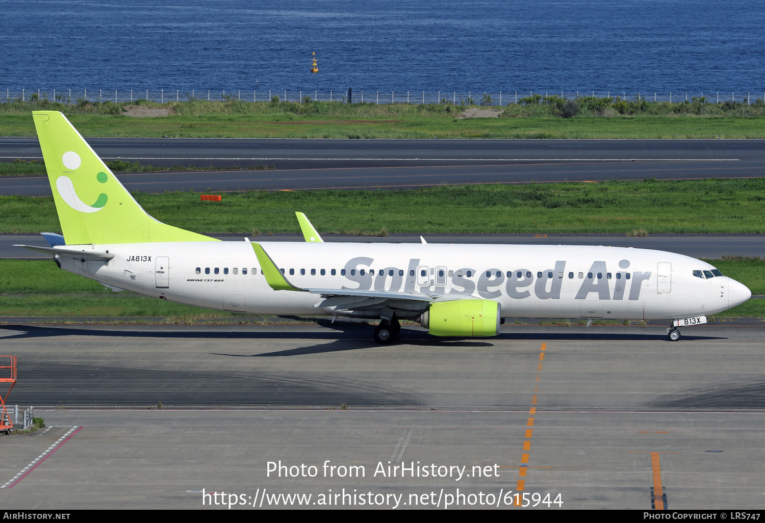 Aircraft Photo of JA813X | Boeing 737-800 | Solaseed Air | AirHistory.net #615944