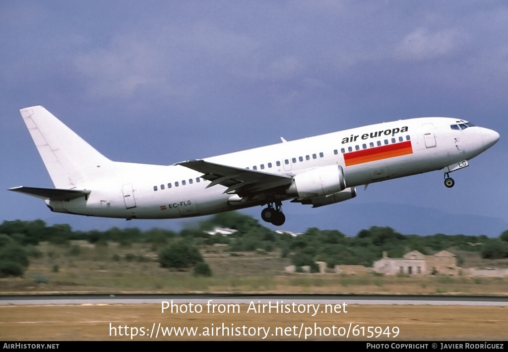 Aircraft Photo of EC-FLG | Boeing 737-36E | Air Europa | AirHistory.net #615949