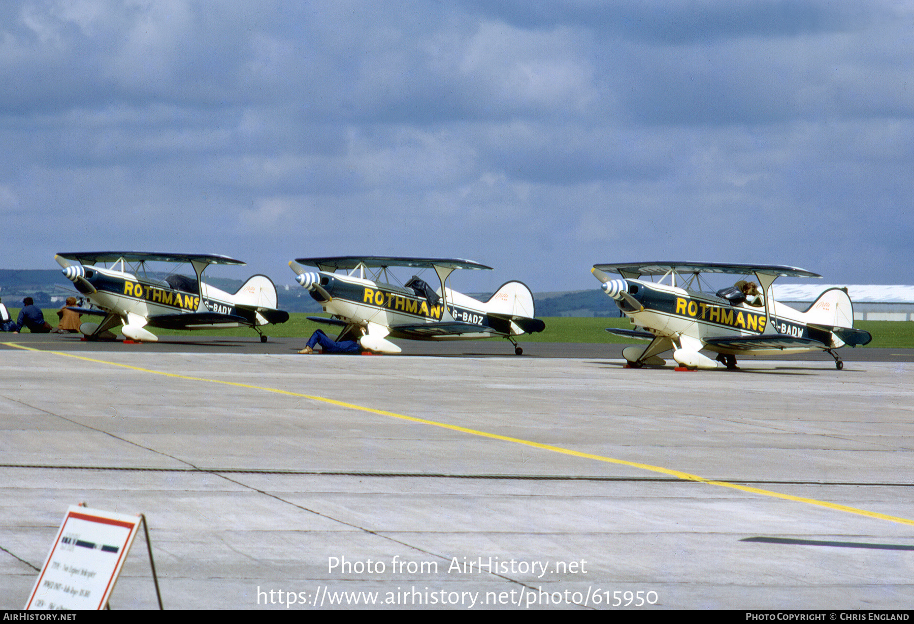 Aircraft Photo of G-BADW | Pitts S-2A Special | Rothmans International | AirHistory.net #615950