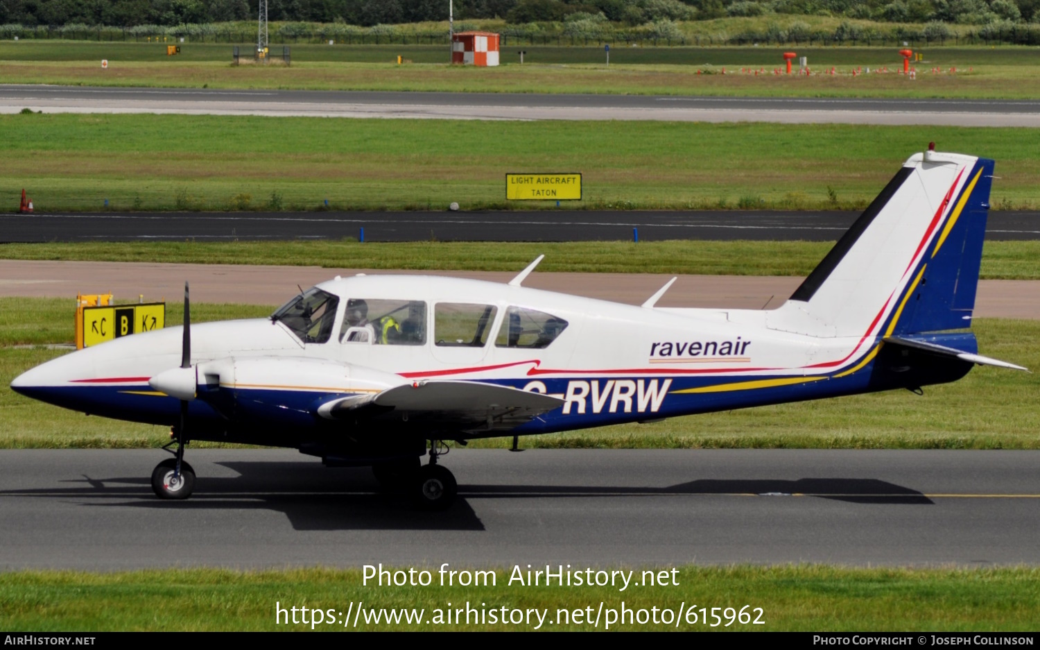 Aircraft Photo of G-RVRW | Piper PA-23-250 Aztec E | Ravenair | AirHistory.net #615962