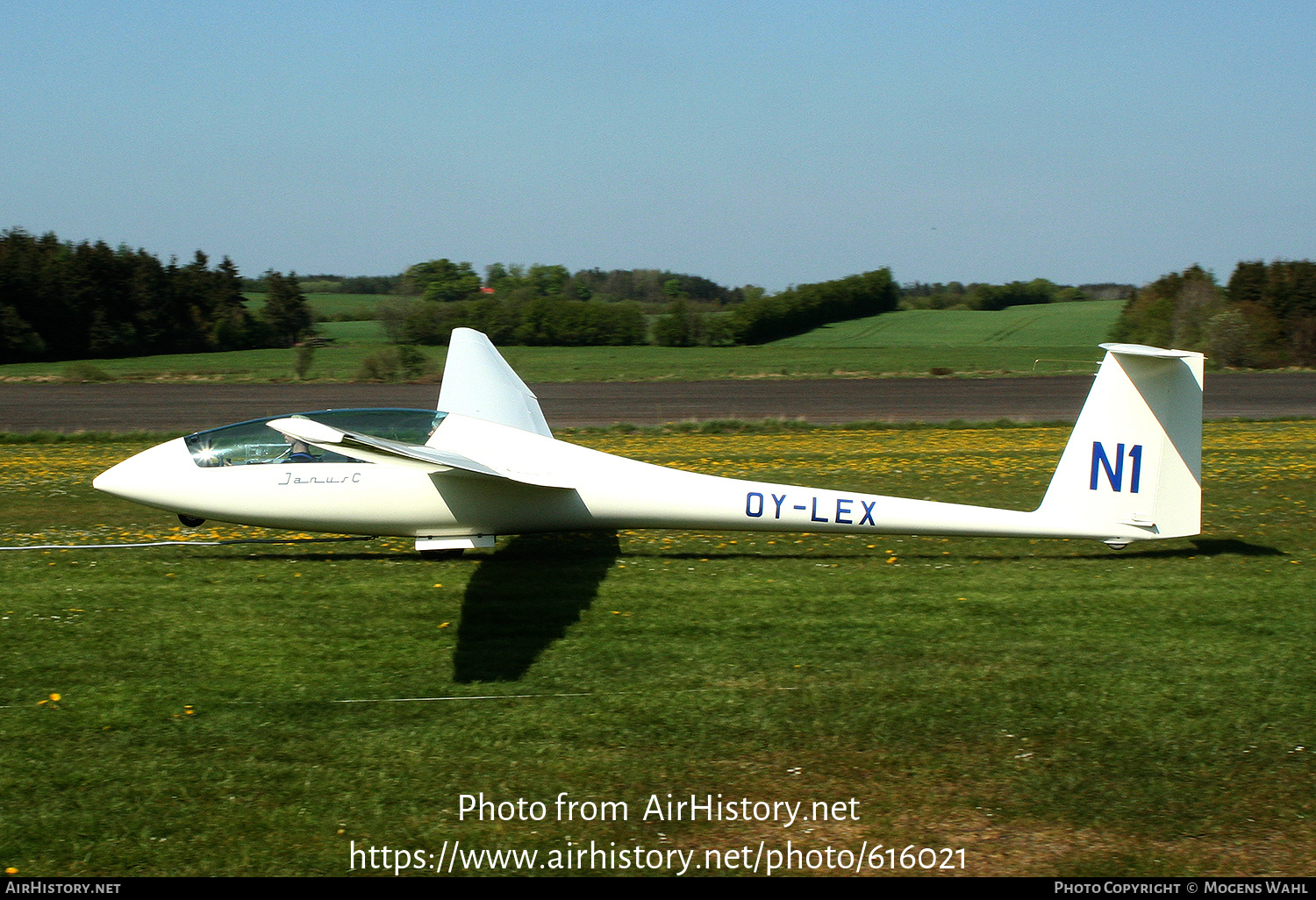 Aircraft Photo of OY-LEX | Schempp-Hirth HS-6 Janus Ce | AirHistory.net #616021