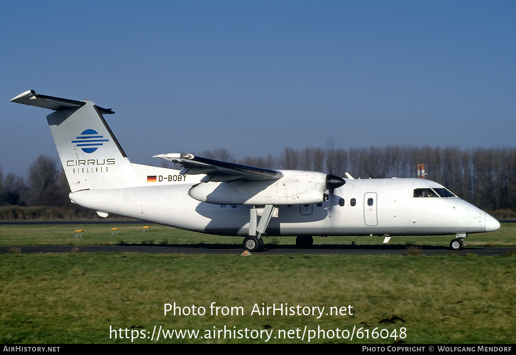 Aircraft Photo of D-BOBY | De Havilland Canada DHC-8-102 Dash 8 | Cirrus Airlines | AirHistory.net #616048