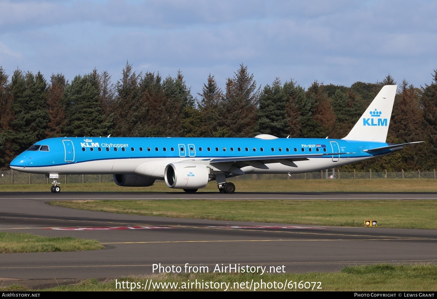 Aircraft Photo of PH-NXP | Embraer 195-E2 (ERJ-190-400) | KLM Cityhopper | AirHistory.net #616072