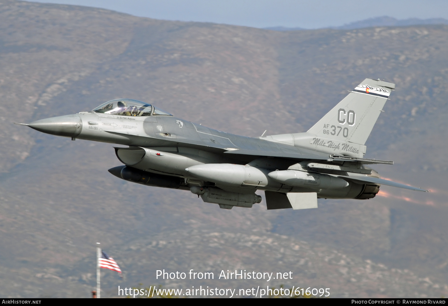 Aircraft Photo of 86-0370 / AF86-370 | General Dynamics F-16C Fighting Falcon | USA - Air Force | AirHistory.net #616095