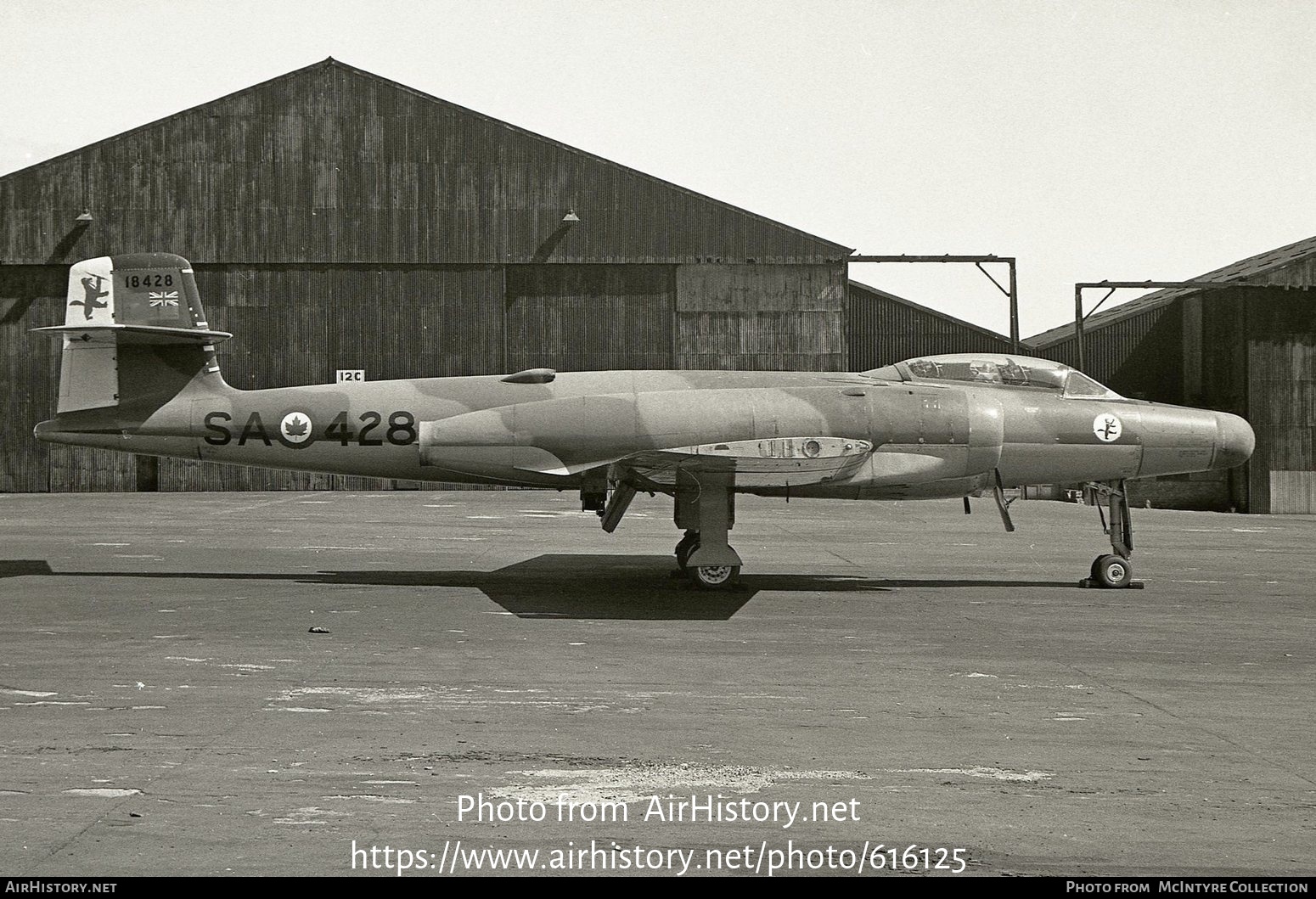 Aircraft Photo of 18428 | Avro Canada CF-100 Canuck Mk.4B | Canada - Air Force | AirHistory.net #616125