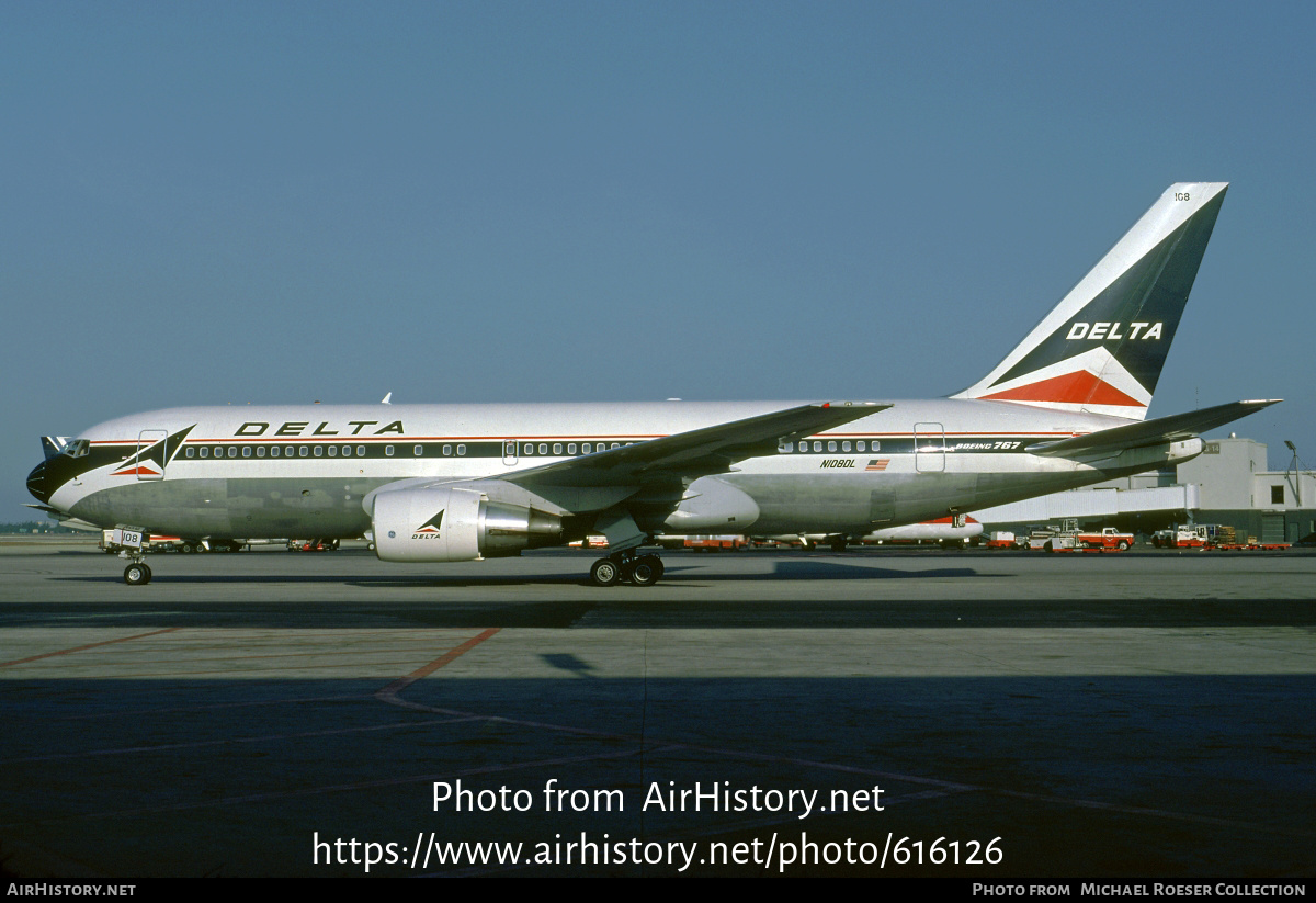 Aircraft Photo of N108DL | Boeing 767-232 | Delta Air Lines | AirHistory.net #616126