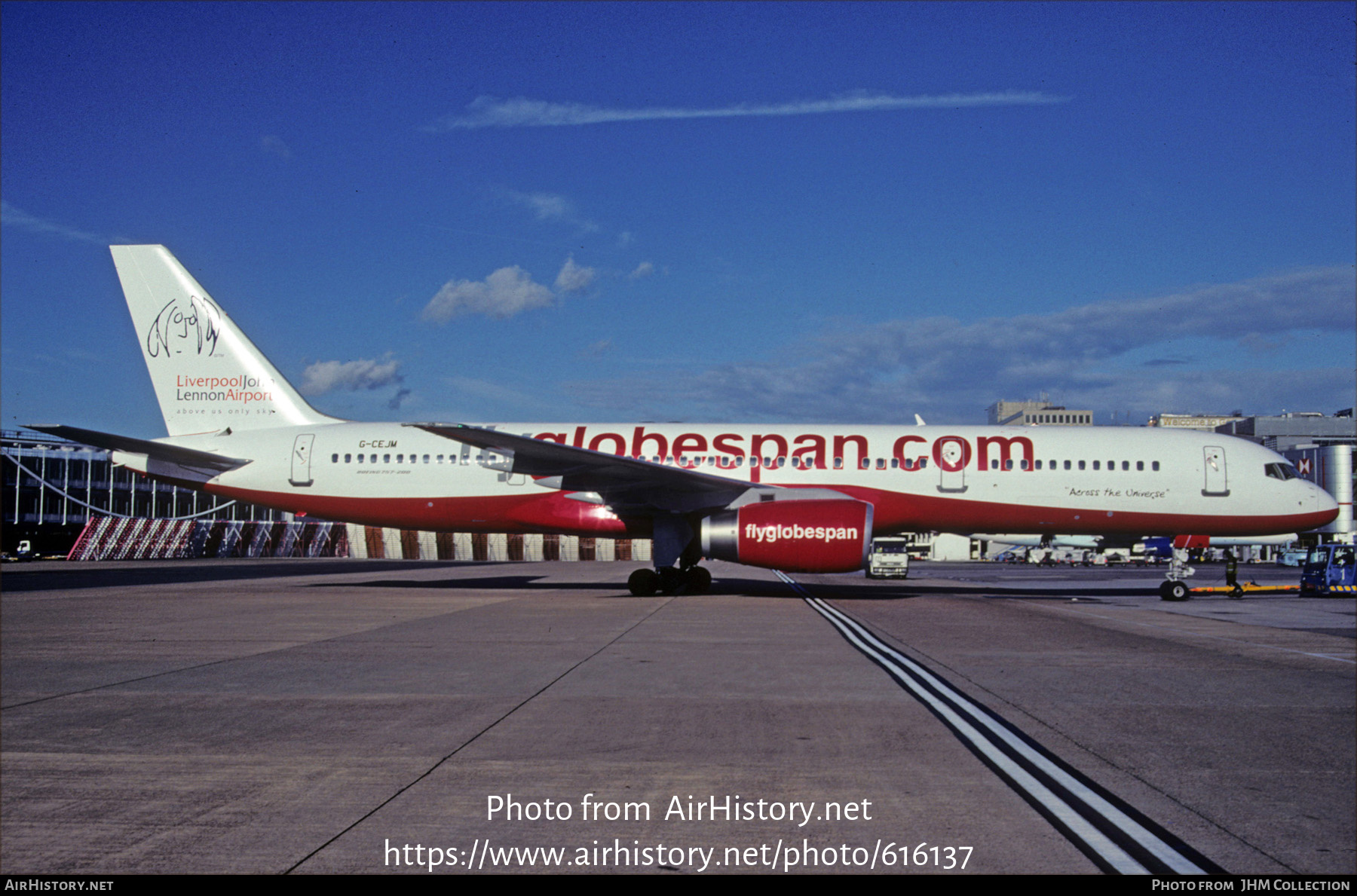 Aircraft Photo of G-CEJM | Boeing 757-28A | Flyglobespan | AirHistory.net #616137