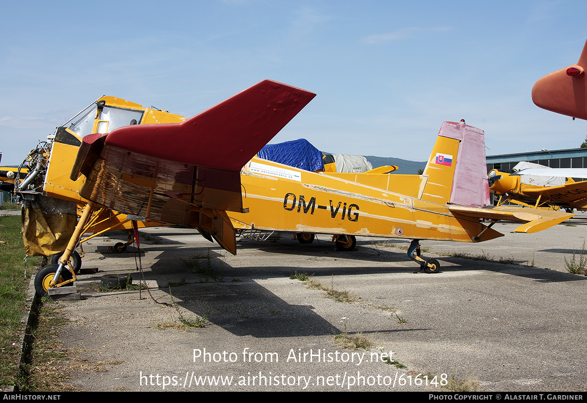 Aircraft Photo of OM-VIG | Zlin Z-137T Agro Turbo | AirHistory.net #616148