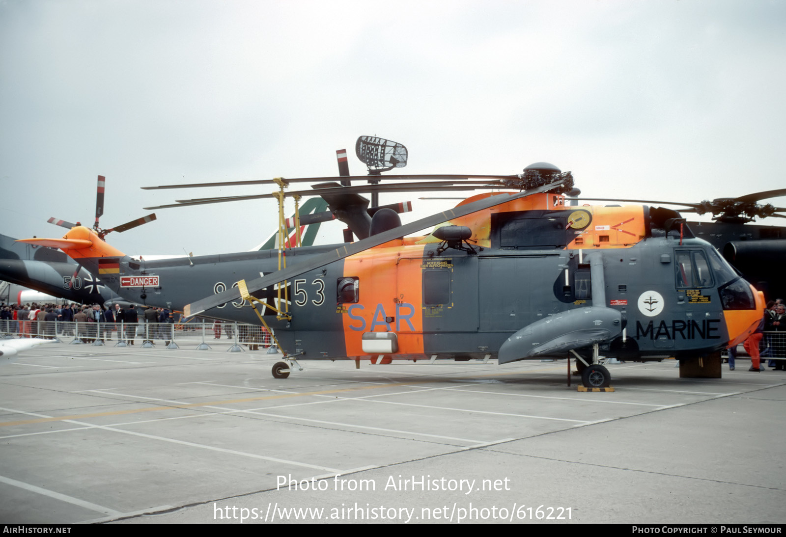 Aircraft Photo of 8953 | Westland WS-61 Sea King Mk41 | Germany - Navy | AirHistory.net #616221