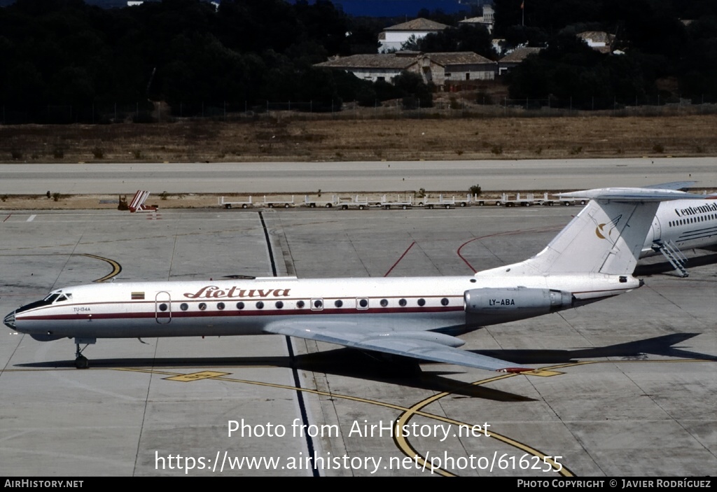 Aircraft Photo of LY-ABA | Tupolev Tu-134A | Aviakompanija Lietuva | AirHistory.net #616255